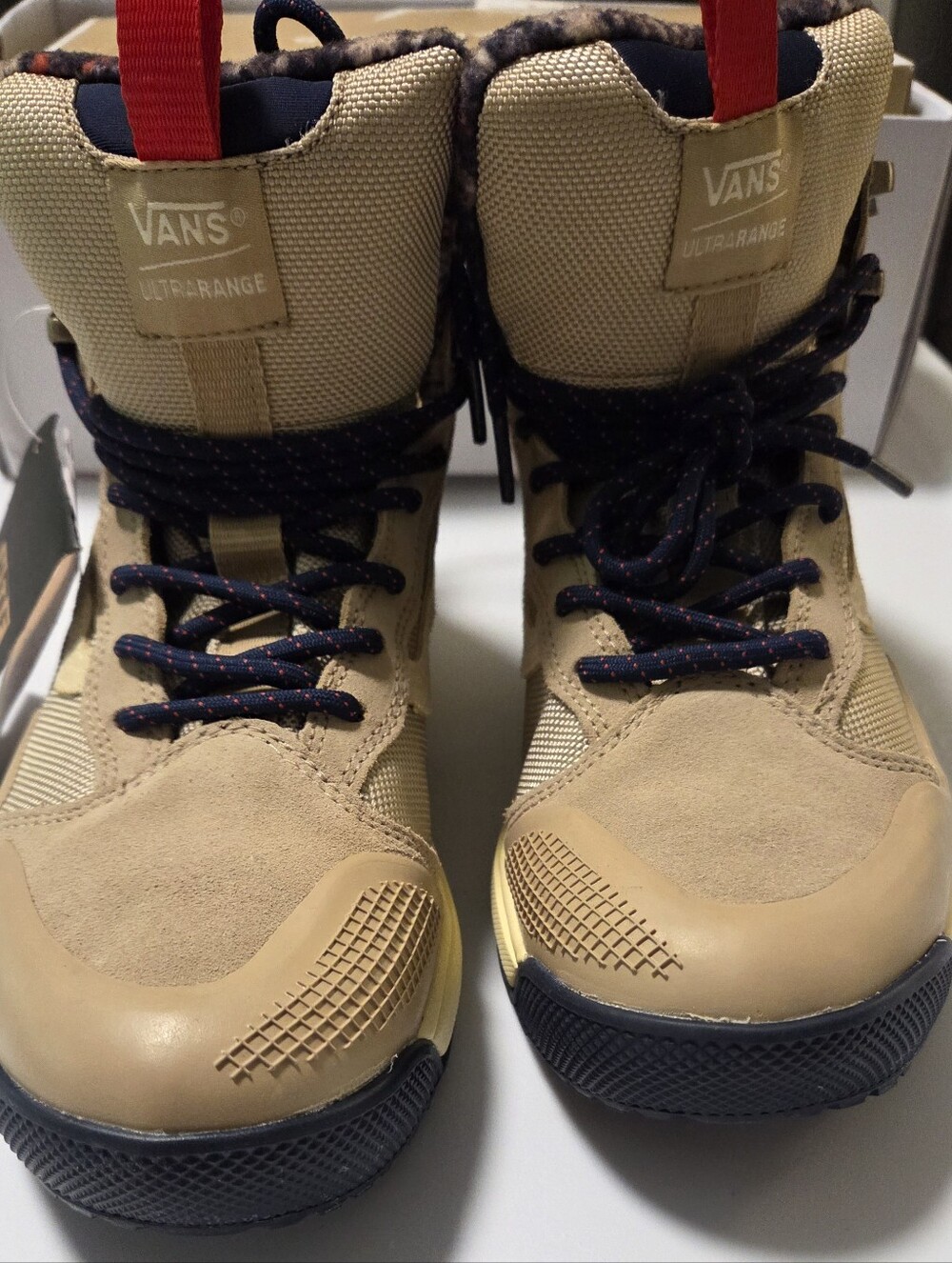 Vans UltraRange Men's Tan and Navy Hiking Boots